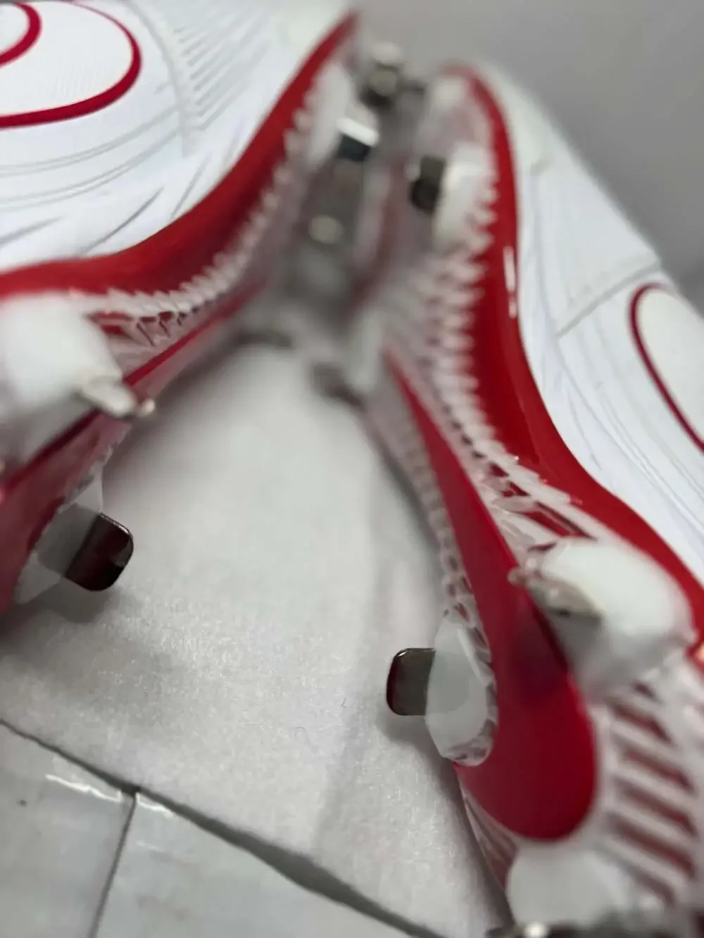 Nike Lunar Hyperdiamond 3 Pro Women's Metal Softball Cleats Wt University Red
